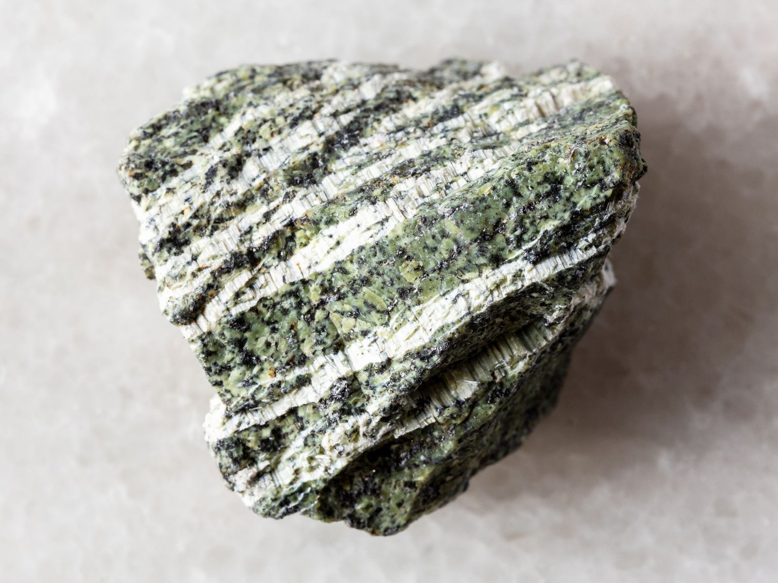 serpentine rock with asbestos